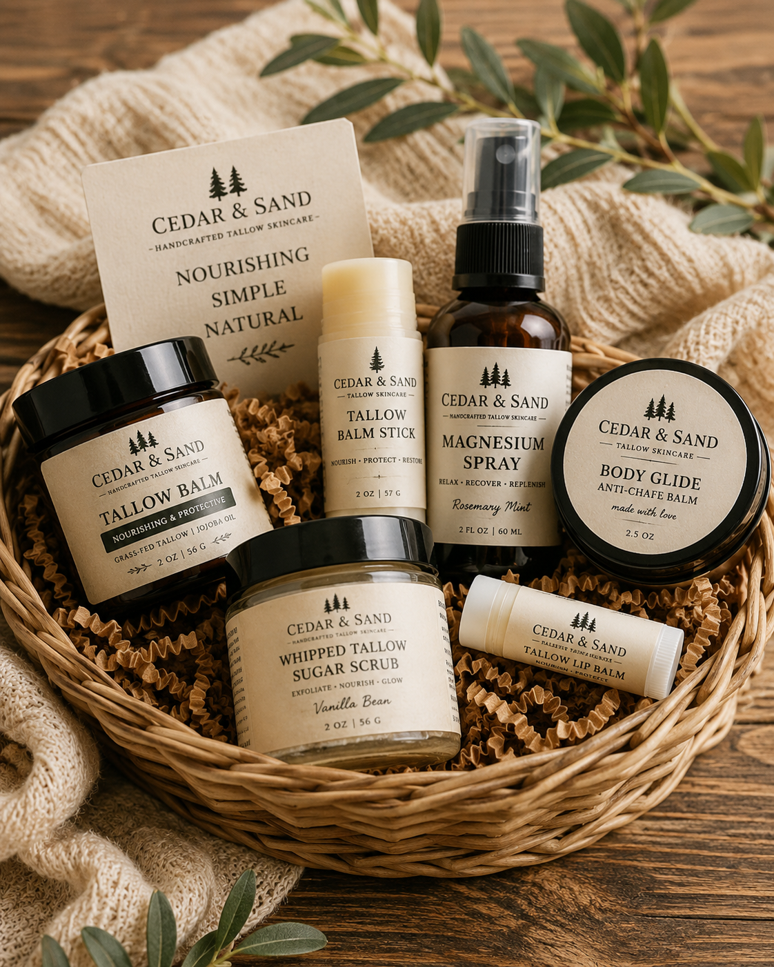 Bundles & Samplers gift basket