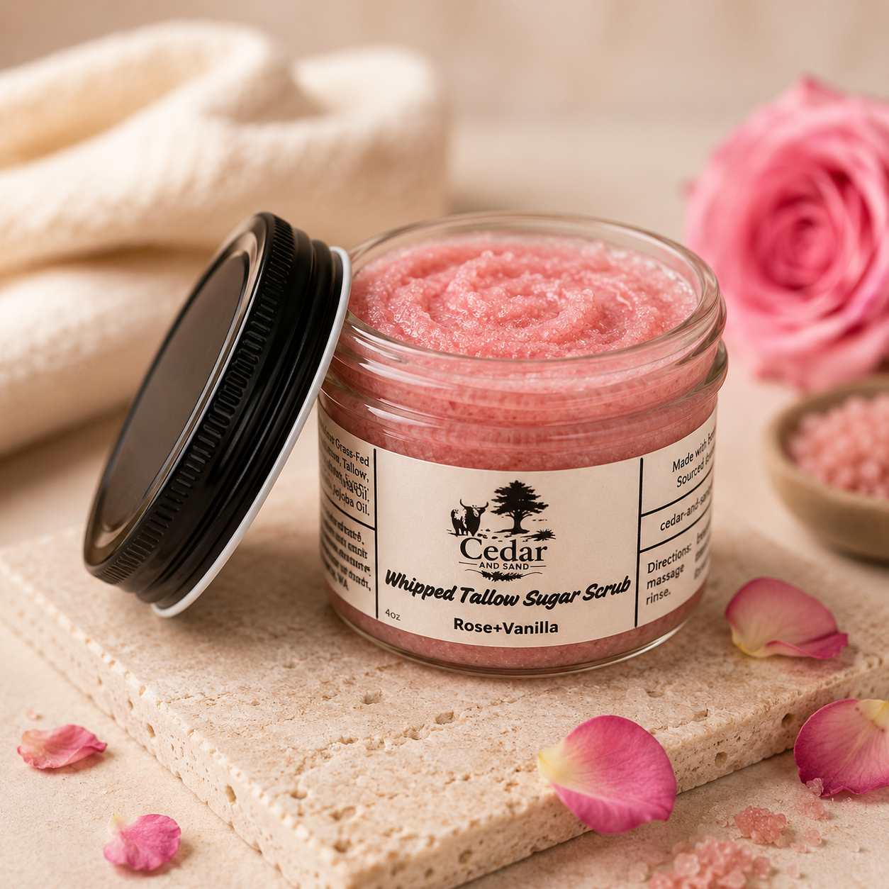 Whipped Sugar Scrub
