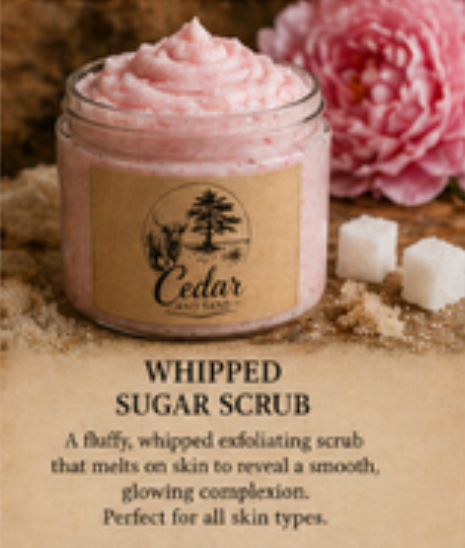 Whipped Sugar Scrub